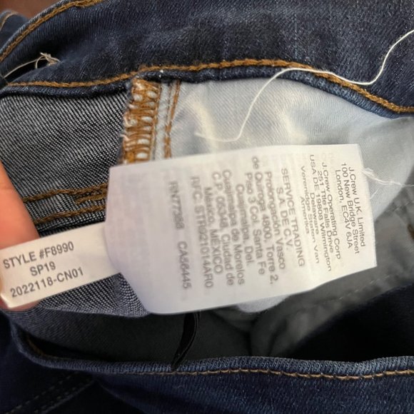 Madewell Women’s 9" High-Rise Skinny Jeans Size 27 Tencel Denim F8990 Blue - Picture 12 of 12